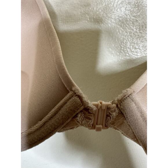 Maidenform Racerback Bra Size 38B NEW Nude/Beige Front Clasp Padded - Picture 6 of 7